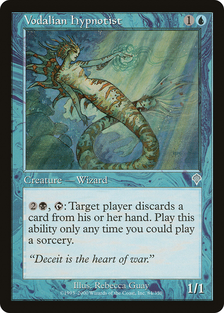 Vodalian Hypnotist (INV-084) [Invasion] MTG Single Wizards of the Coast