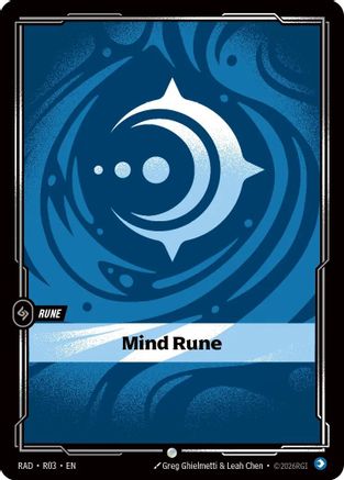 Mind Rune (R03) [Radiance] Riftbound Singles Riot Games