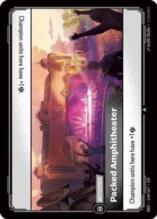 Packed Amphitheater (164/167) [Radiance] Foil Riftbound Singles Riot Games