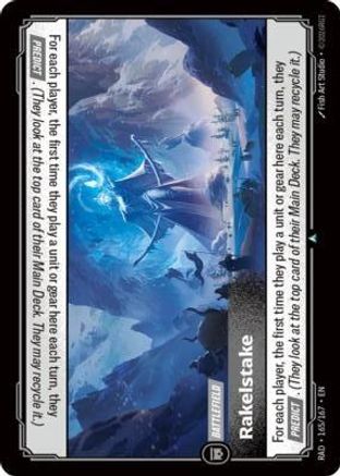 Rakelstake (165/167) [Radiance] Foil Riftbound Singles Riot Games