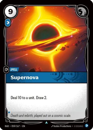 Supernova (059/167) [Radiance] Foil Riftbound Singles Riot Games