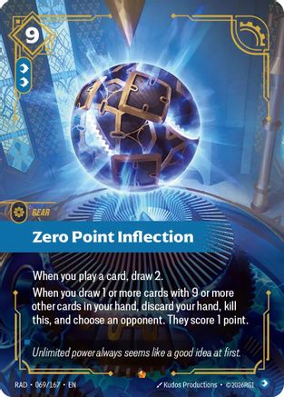 Zero Point Inflection (069/167) [Radiance] Foil Riftbound Singles Riot Games