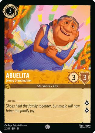 Abuelita - Loving Grandmother (2/204) [Hyperia City] Lorcana Single Disney