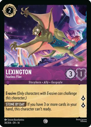 Lexington - Fearless Flier (38/204) [Hyperia City] Cold Foil Lorcana Single Disney