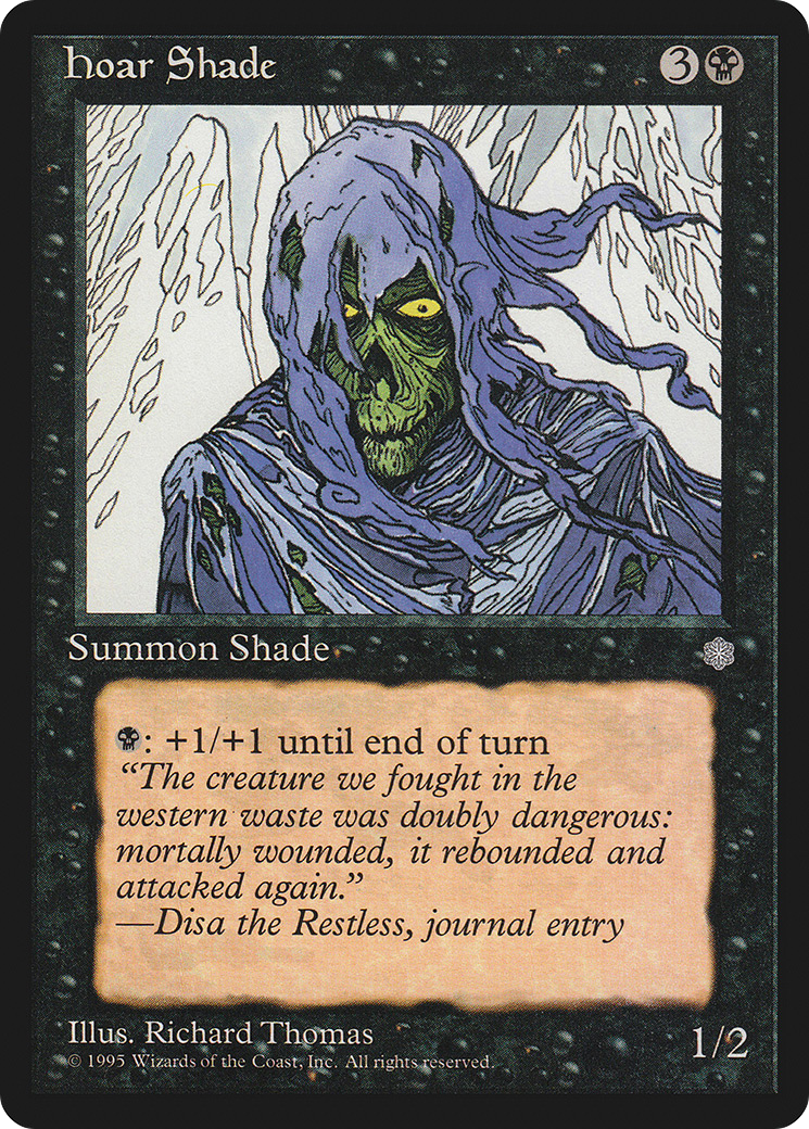 Hoar Shade (ICE-131) [Ice Age] MTG Single Wizards of the Coast