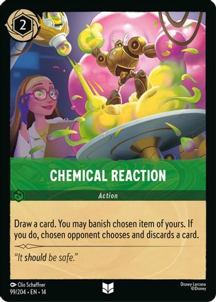 Chemical Reaction (99/204) [Hyperia City] Lorcana Single Disney