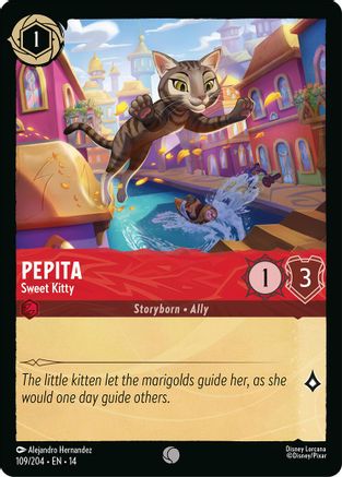 Pepita - Sweet Kitty (109/204) [Hyperia City] Lorcana Single Disney