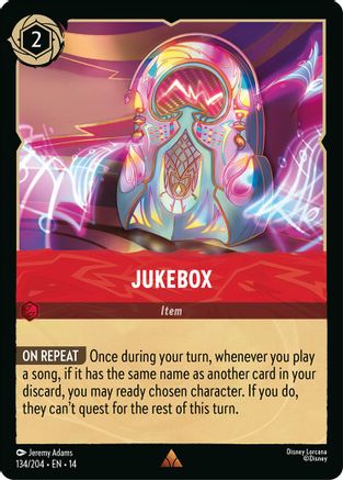 Jukebox (134/204) [Hyperia City] Lorcana Single Disney