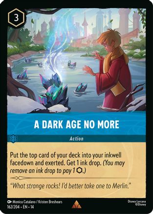 A Dark Age No More (162/204) [Hyperia City] Lorcana Single Disney