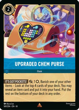 Upgraded Chem Purse (169/204) [Hyperia City] Cold Foil Lorcana Single Disney