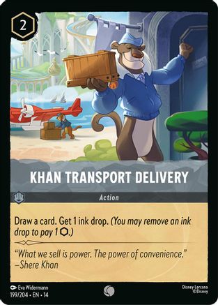 Khan Transport Delivery (199/204) [Hyperia City] Lorcana Single Disney