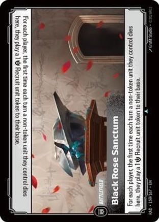 Black Rose Sanctum (159/167) [Radiance] Foil Riftbound Singles Riot Games