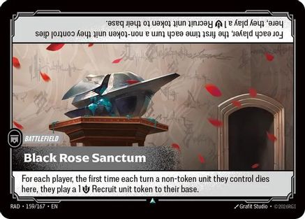 Black Rose Sanctum (159/167) [Radiance] Riftbound Singles Riot Games