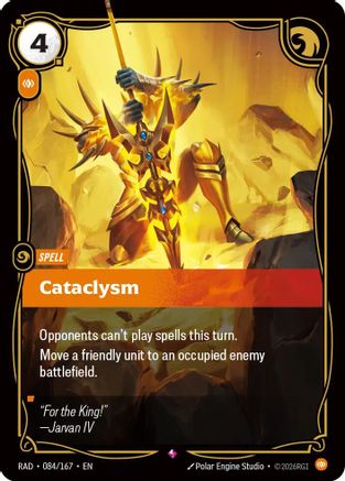 Cataclysm (084/167) [Radiance] Foil Riftbound Singles Riot Games