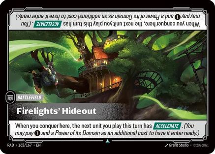 Firelights' Hideout (162/167) [Radiance] Foil Riftbound Singles Riot Games