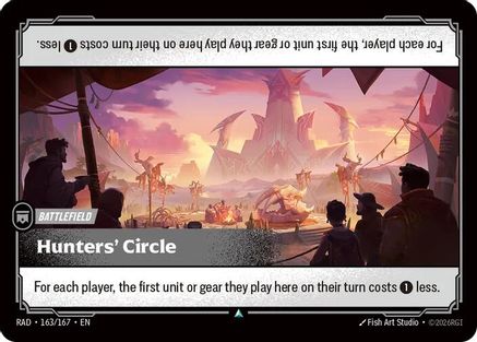 Hunters' Circle (163/167) [Radiance] Riftbound Singles Riot Games