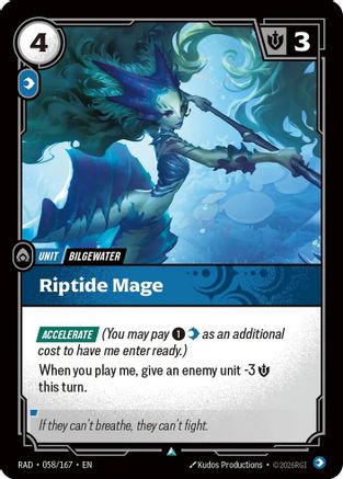 Riptide Mage (058/167) [Radiance] Riftbound Singles Riot Games