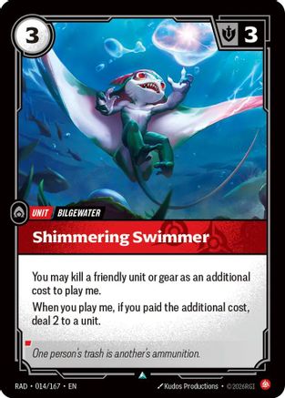 Shimmering Swimmer (014/167) [Radiance] Riftbound Singles Riot Games
