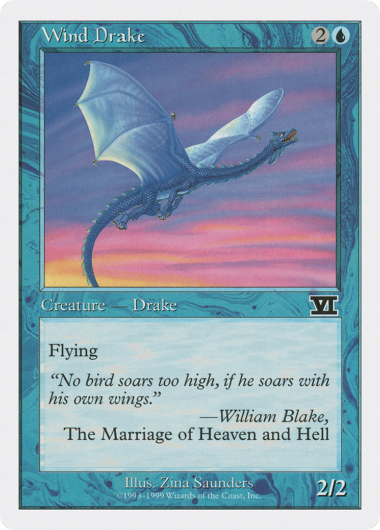 Wind Drake (BRB-098) [Misc] Battle Royale Box Set MTG Single Wizards of the Coast