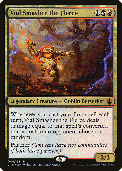 Vial Smasher the Fierce (C16-049) [Commander 2016] Foil MTG Single Wizards of the Coast