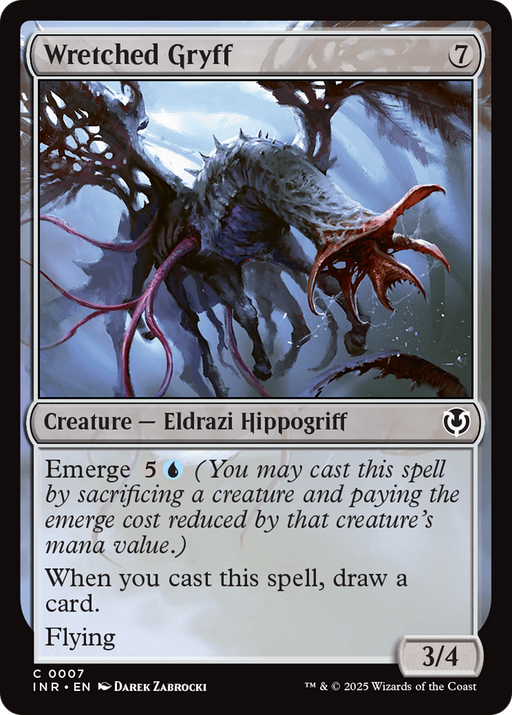 Wretched Gryff (INR-007) [Innistrad Remastered] Foil MTG Single Wizards of the Coast