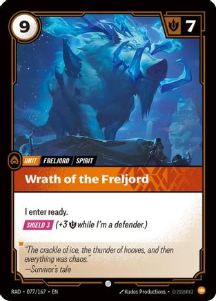 Wrath of the Freljord (077/167) [Radiance] Riftbound Singles Riot Games