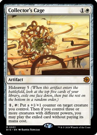 Collector's Cage (PPFRA-001) [Promo Pack] Reality Fracture Foil MTG Single Wizards of the Coast
