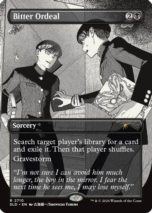 Bitter Ordeal (SLD-2710) [Secret Lair Drop Series] Foil MTG Single Wizards of the Coast