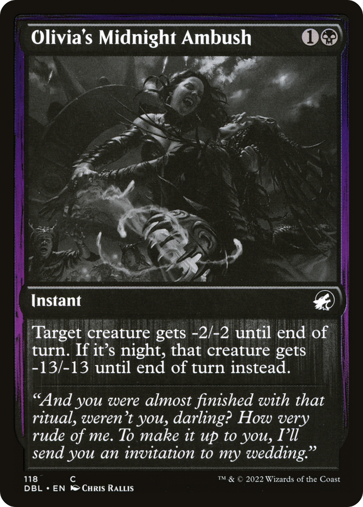 Olivia's Midnight Ambush (DBL-118) [Innistrad: Double Feature] MTG Single Wizards of the Coast