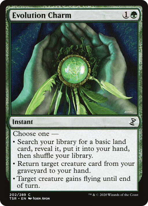 Evolution Charm (TSR-202) [Time Spiral Remastered] MTG Single Wizards of the Coast