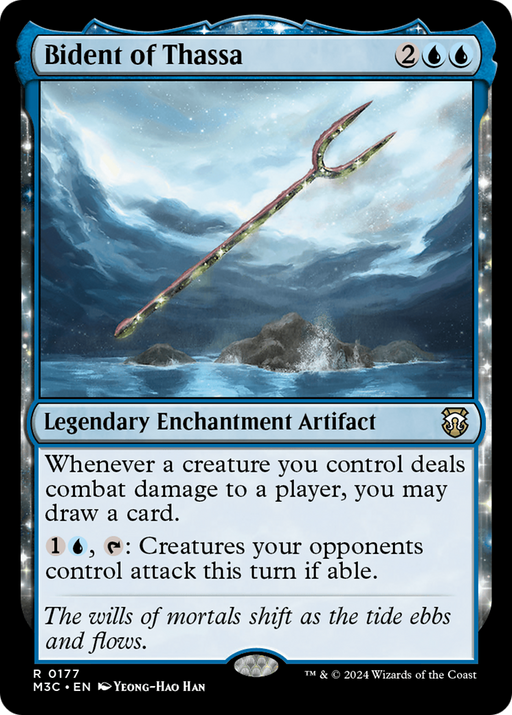 Bident of Thassa (M3C-177) [Modern Horizons 3 Commander] MTG Single Wizards of the Coast