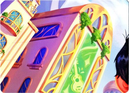 Hyperia City Puzzle Insert (Top Left) [Hyperia City] Lorcana Single Disney