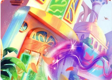 Hyperia City Puzzle Insert (Middle Left) [Hyperia City] Lorcana Single Disney