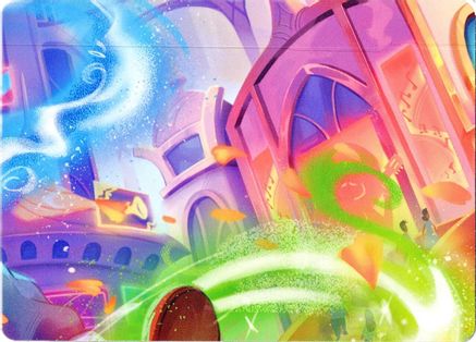 Hyperia City Puzzle Insert (Middle Right) [Hyperia City] Lorcana Single Disney