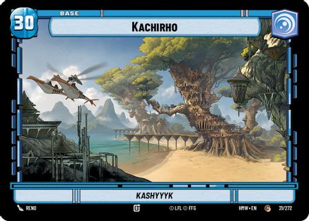 Kachirho // Beast (T04) (21/272 // T04/05) [Homeworlds] Star Wars: Unlimited Single Disney