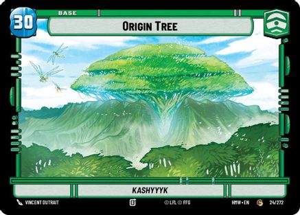 Origin Tree // Shield (24/272 // T01/05) [Homeworlds] Star Wars: Unlimited Single Disney