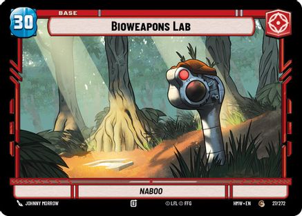 Bioweapons Lab // Beast (T03) (27/272 // T03/05) [Homeworlds] Star Wars: Unlimited Single Disney