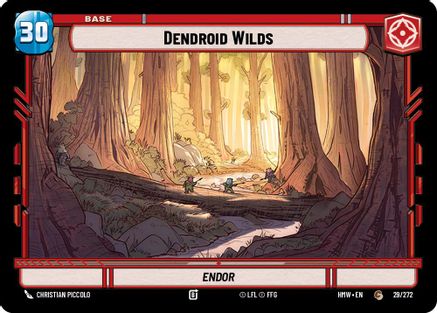 Dendroid Wilds // Shield (29/272 // T01/05) [Homeworlds] Star Wars: Unlimited Single Disney