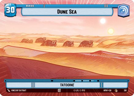 Dune Sea // Shield (Hyperspace) (291 // T06/05) [Homeworlds] Star Wars: Unlimited Single Disney