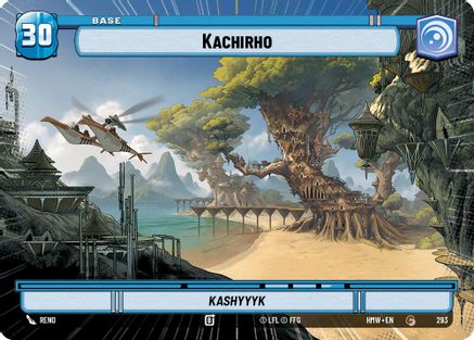 Kachirho // Beast (T08) (Hyperspace) (293 // T08/05) [Homeworlds] Star Wars: Unlimited Single Disney