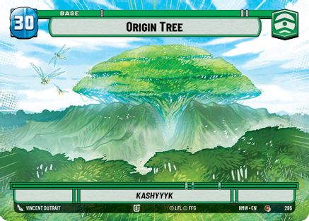 Origin Tree // Weakness (Hyperspace) (296 // T07/05) [Homeworlds] Star Wars: Unlimited Single Disney