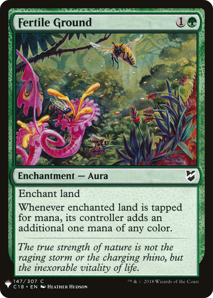 Fertile Ground (LIST-147) [Mystery Booster] The List MTG Single Wizards of the Coast