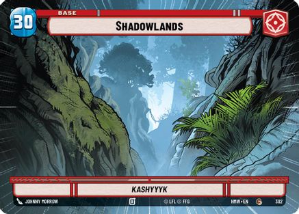 Shadowlands // Beast (T08) (Hyperspace) (302 // T08/05) [Homeworlds] Star Wars: Unlimited Single Disney