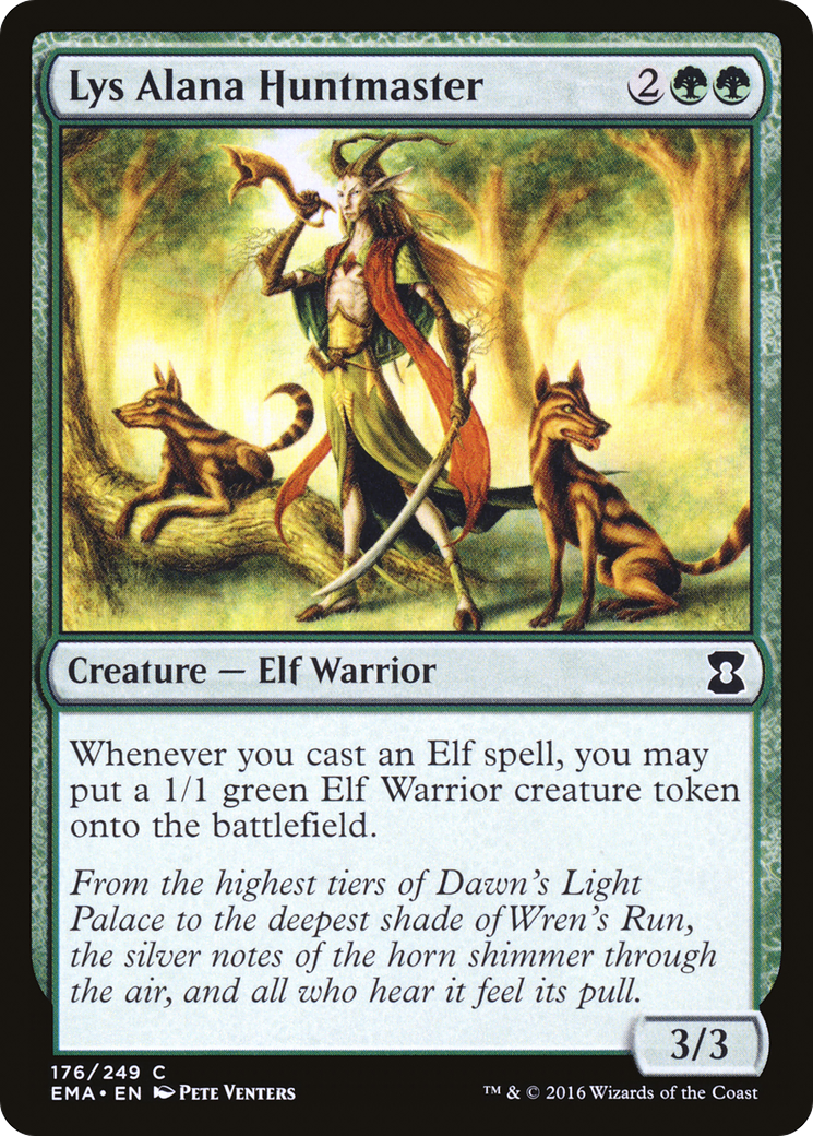 Lys Alana Huntmaster (EMA-176) [Eternal Masters] MTG Single Wizards of the Coast