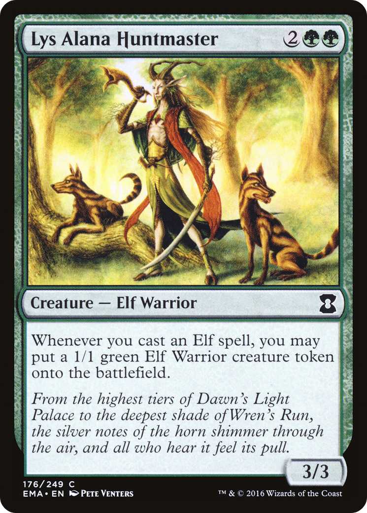 Lys Alana Huntmaster (EMA-176) [Eternal Masters] MTG Single Wizards of the Coast