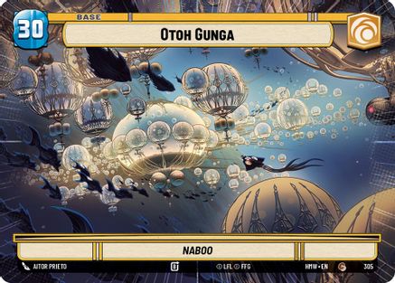 Otoh Gunga // Shield (Hyperspace) (305 // T06/05) [Homeworlds] Star Wars: Unlimited Single Disney