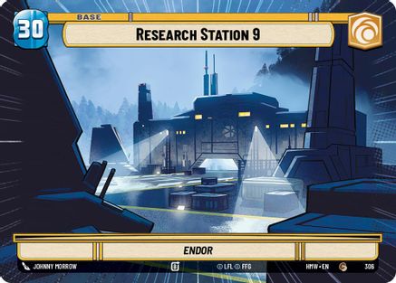 Research Station 9 // Beast (T08) (Hyperspace) (306 // T08/05) [Homeworlds] Star Wars: Unlimited Single Disney
