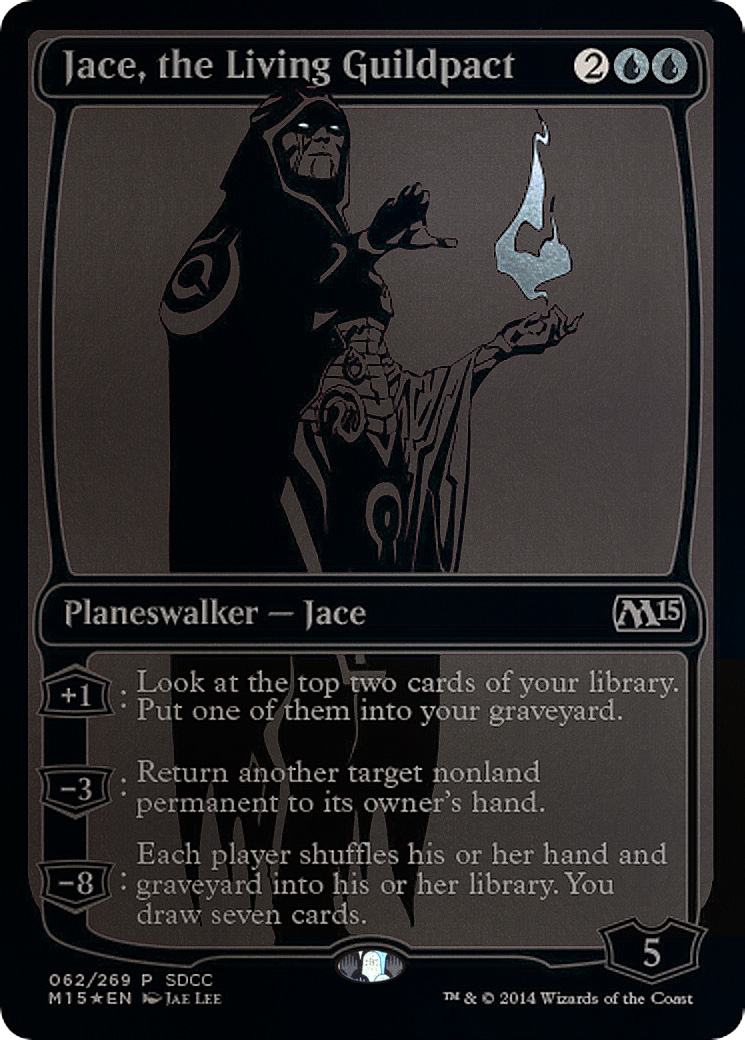Jace, the Living Guildpact (SDCC 2014 Exclusive) (MEDIA-062) [Misc] San Diego Comic-Con 2014 Foil MTG Single Wizards of the Coast
