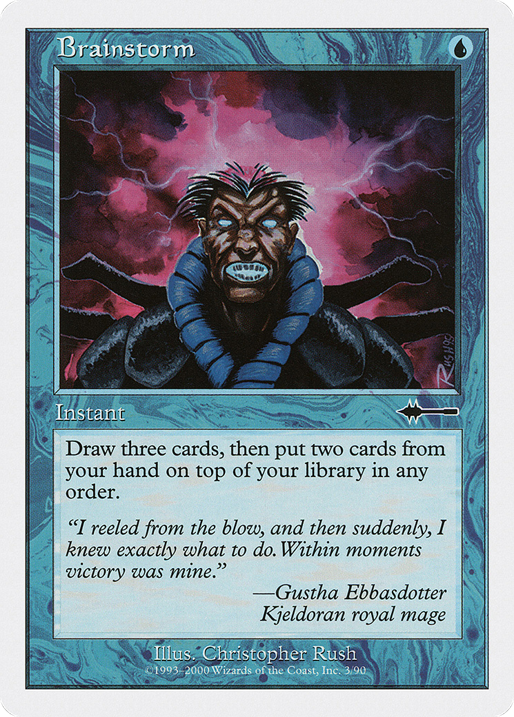 Brainstorm (BTD-003) [Misc] Beatdown Box Set MTG Single Wizards of the Coast
