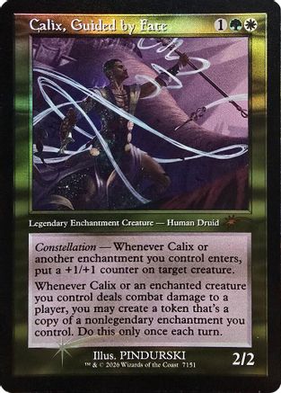 Calix, Guided by Fate (SLD-7151) [Secret Lair Drop Series] Foil MTG Single Wizards of the Coast